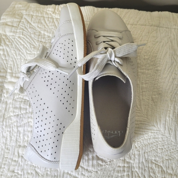 Dansko Orli Perforated Leather Sneakers Gray Lace Up I EU 39 I US 9 - Picture 7 of 11